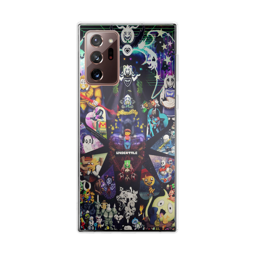 Undertale All Characters Galaxy Note 20 Ultra Case