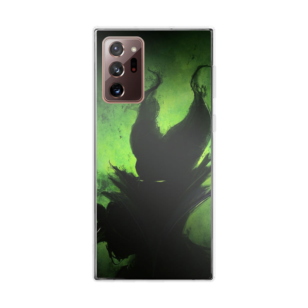 Villains Maleficent Silhouette Galaxy Note 20 Ultra Case