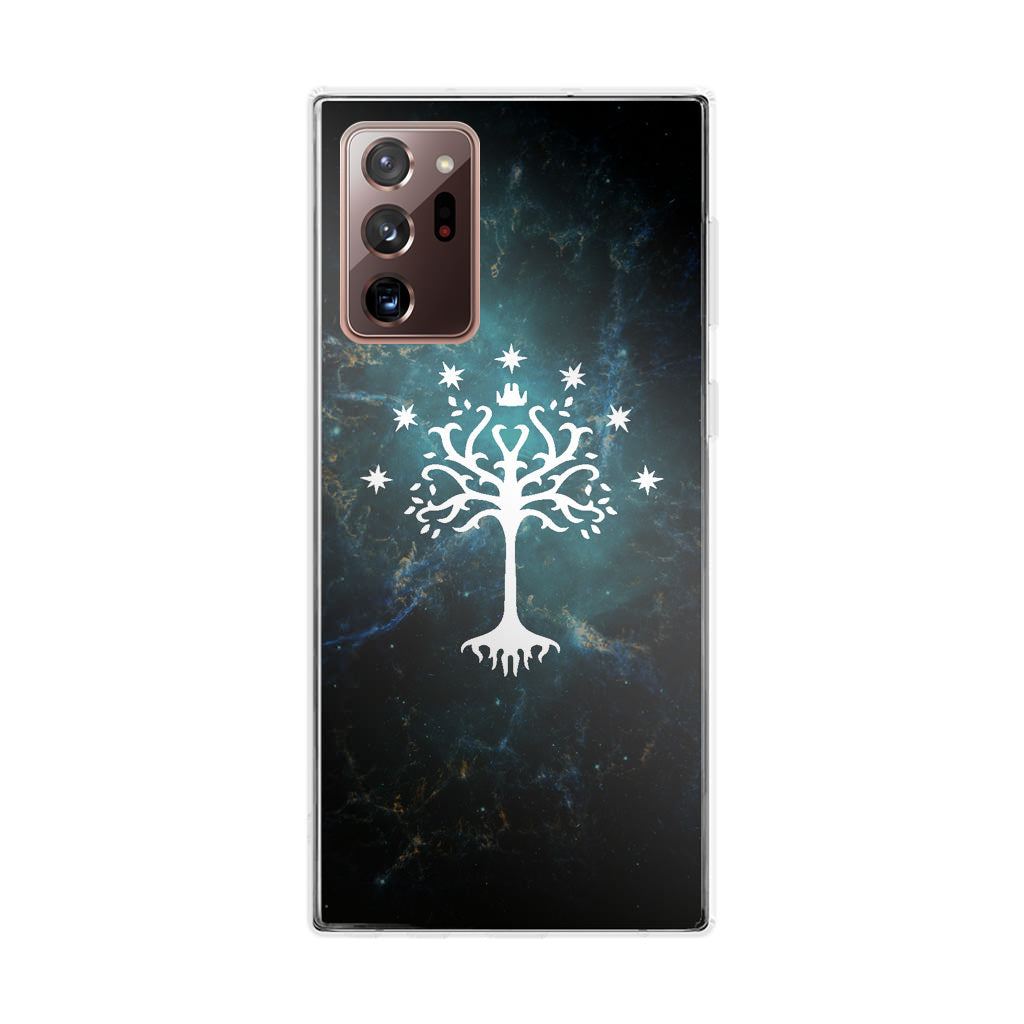 White Tree Of Gondor In Space Nebula Galaxy Note 20 Ultra Case