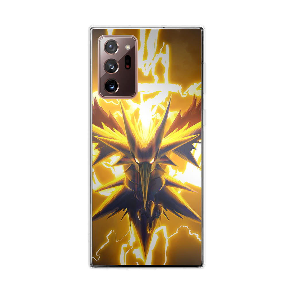 Zapdos Awakening Galaxy Note 20 Ultra Case