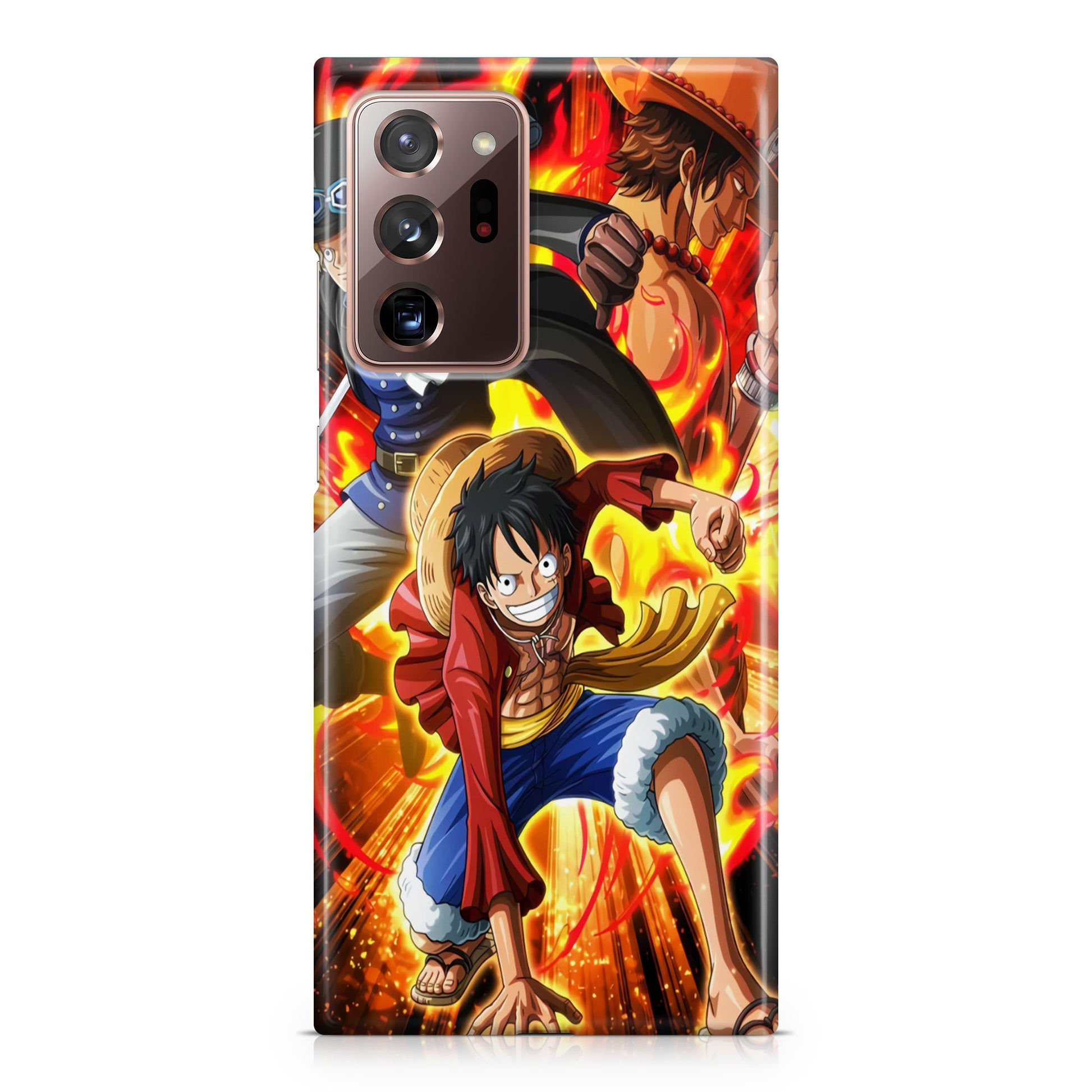 Ace Sabo Luffy Brotherhood Galaxy Note 20 Ultra Case