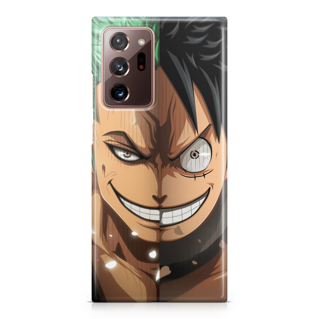 Luffy And Zoro Half Smile Galaxy Note 20 Ultra Case