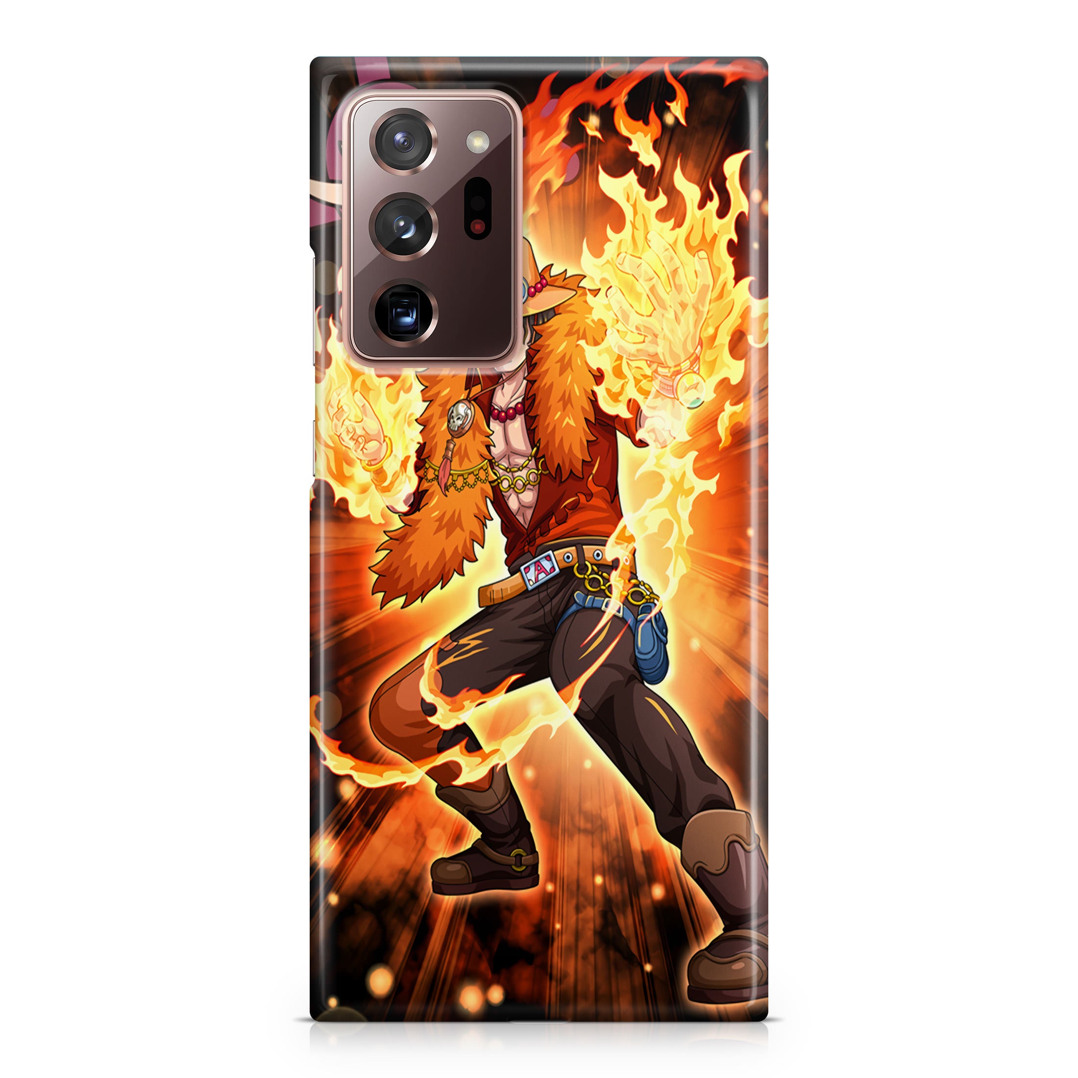 Portgas D Ace Fire Power Galaxy Note 20 Ultra Case