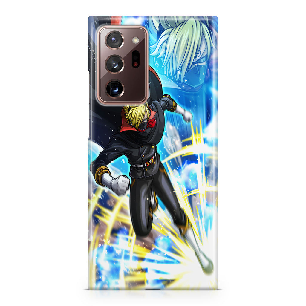 Sanji In Stealth Black Suit Galaxy Note 20 Ultra Case