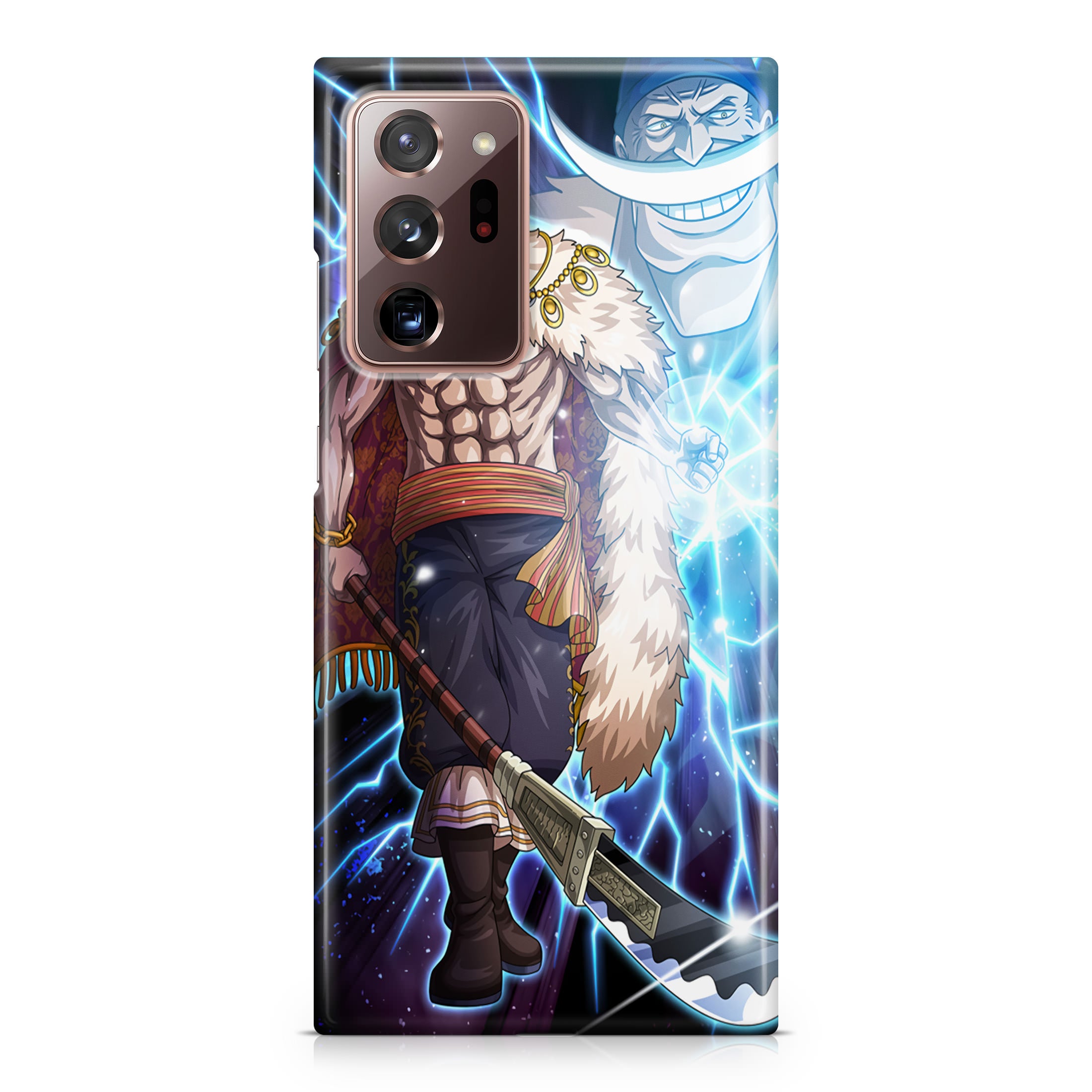 Shirohige With Gura Gura Power Galaxy Note 20 Ultra Case