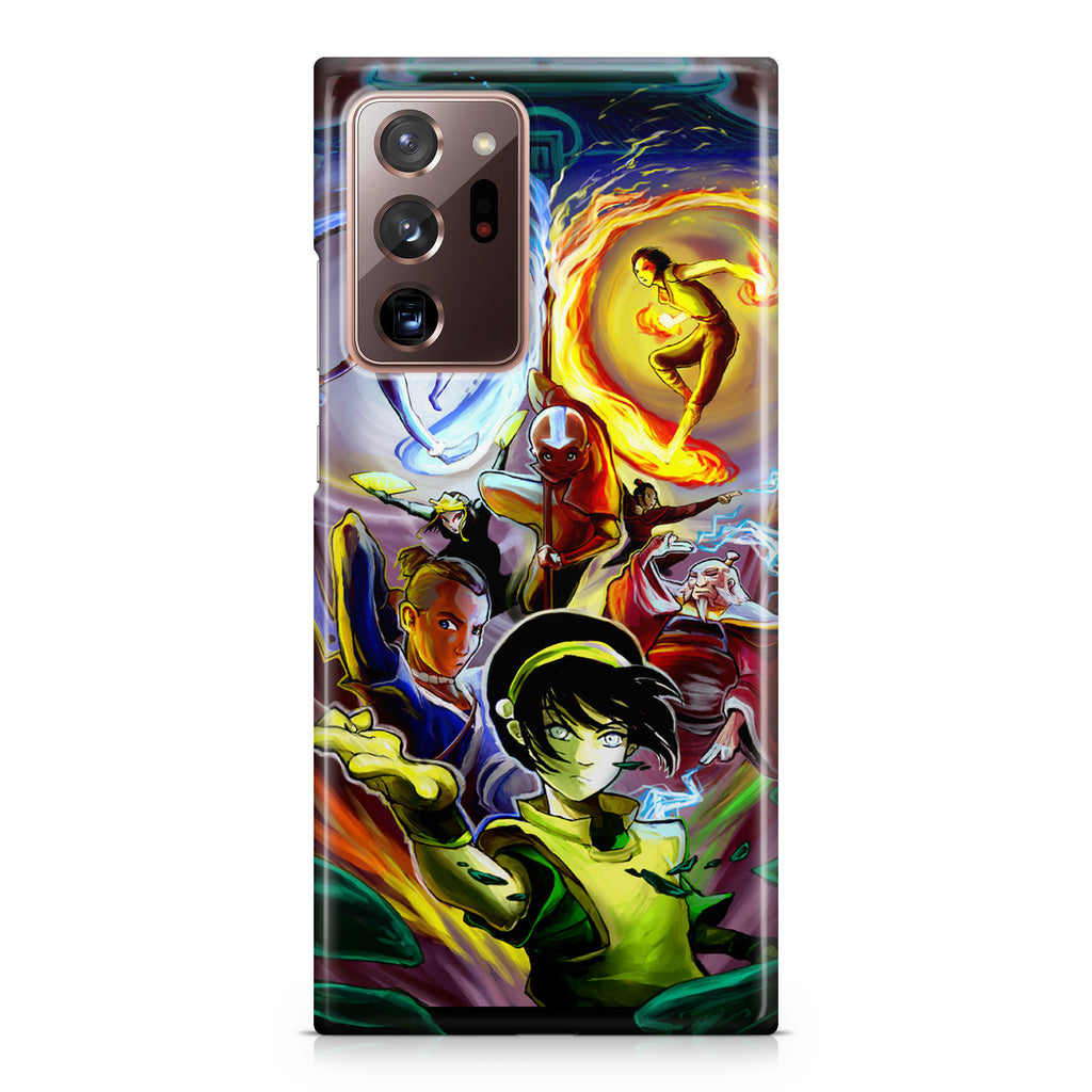 Avatar The Last Airbender Characters Galaxy Note 20 Ultra Case