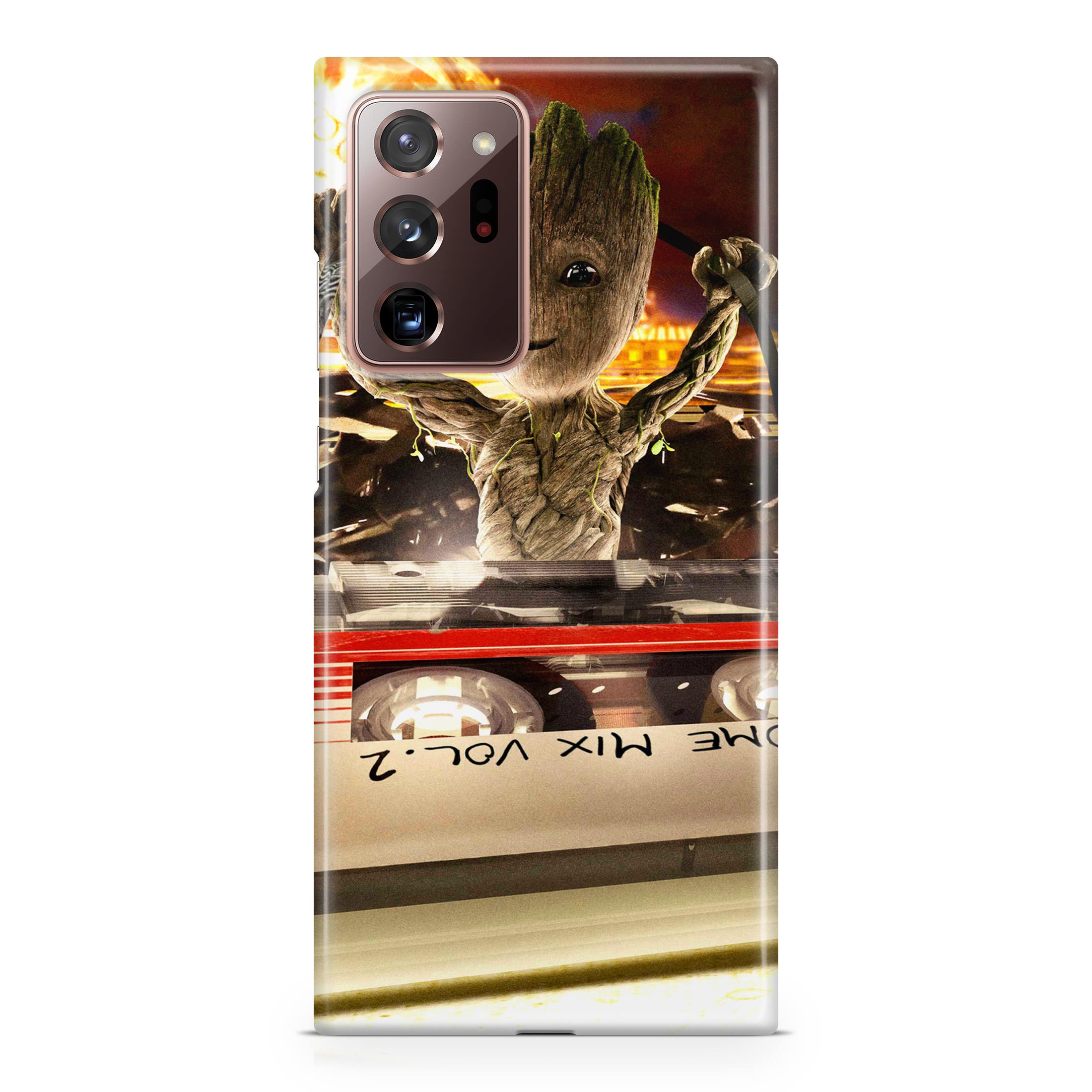 Baby Groot Mix Vol 2 Galaxy Note 20 Ultra Case