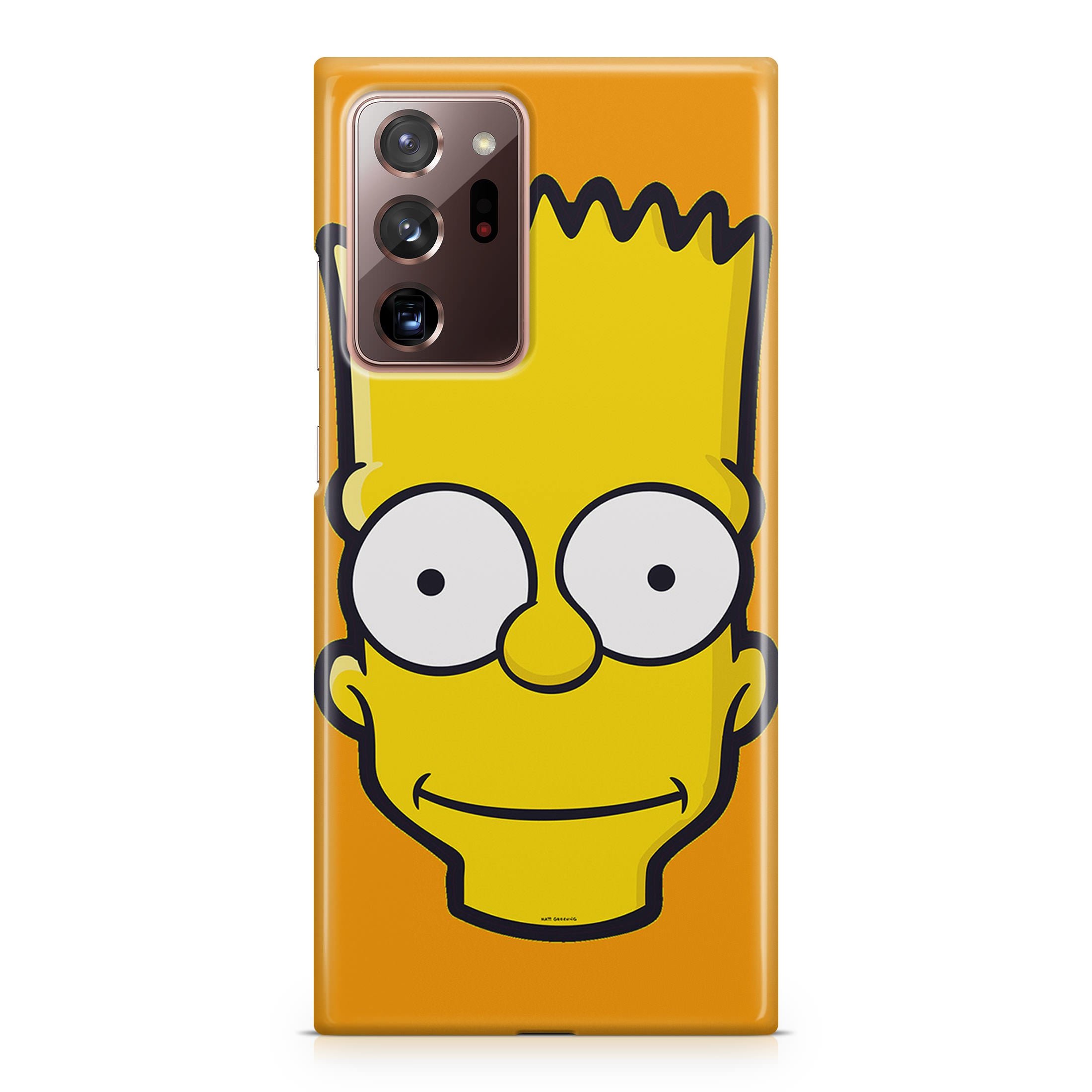 Bart Yellow Face Galaxy Note 20 Ultra Case
