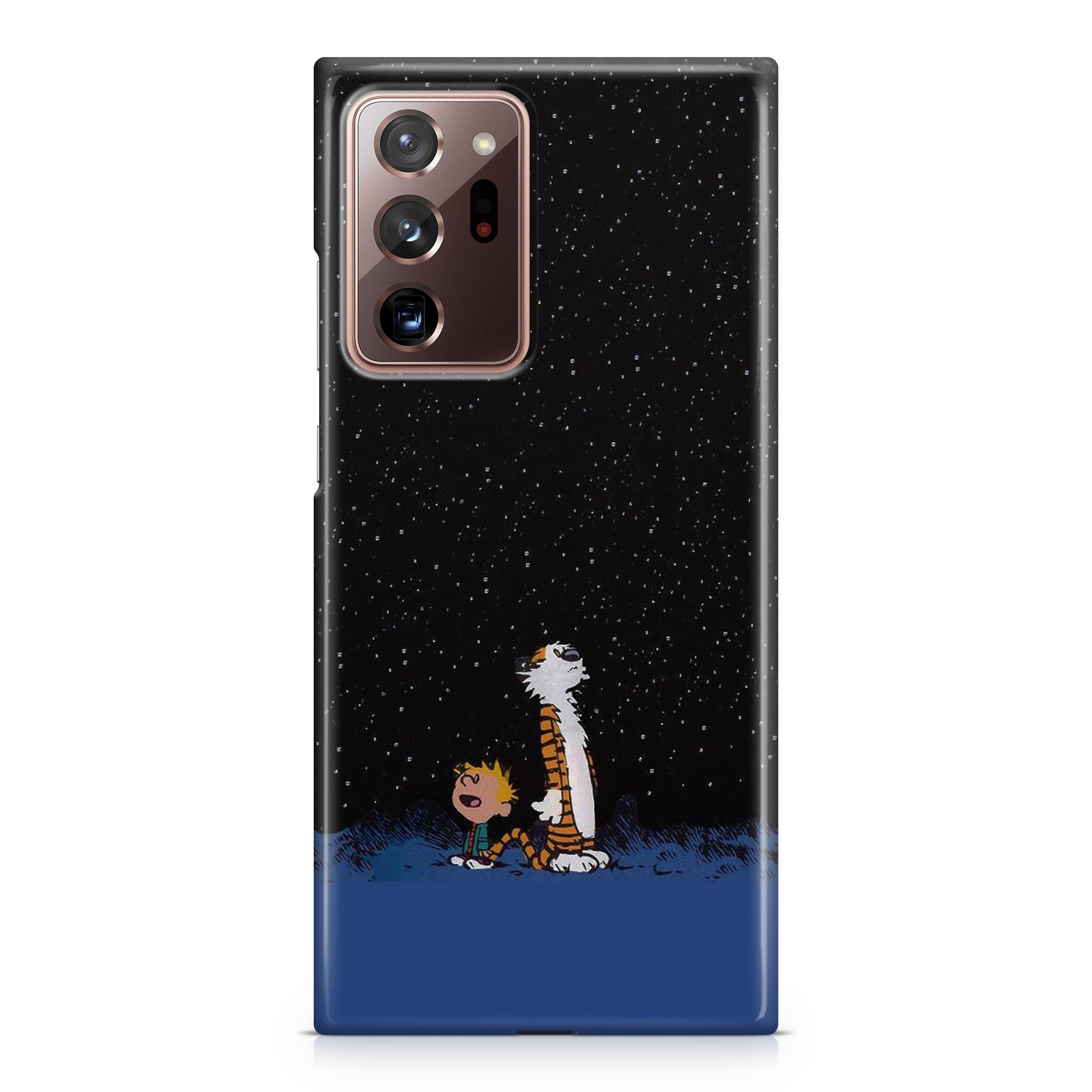 Calvin and Hobbes Space Galaxy Note 20 Ultra Case