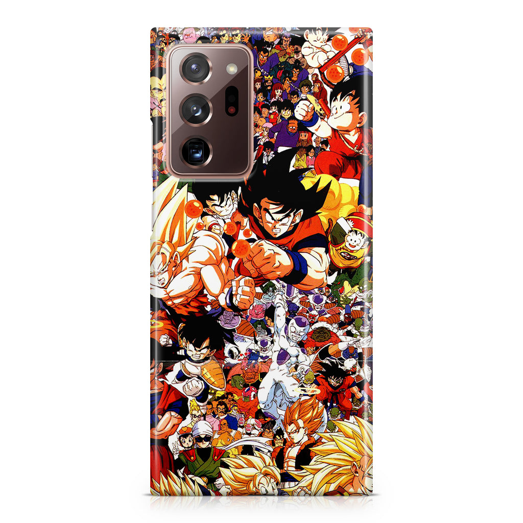 Dragon Ball All Characters Galaxy Note 20 Ultra Case