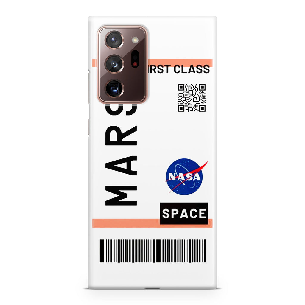First Class Ticket To Mars Galaxy Note 20 Ultra Case