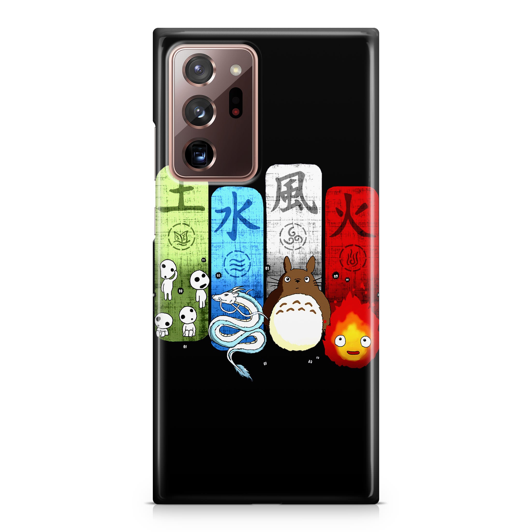Ghibli Elemental Charms Galaxy Note 20 Ultra Case
