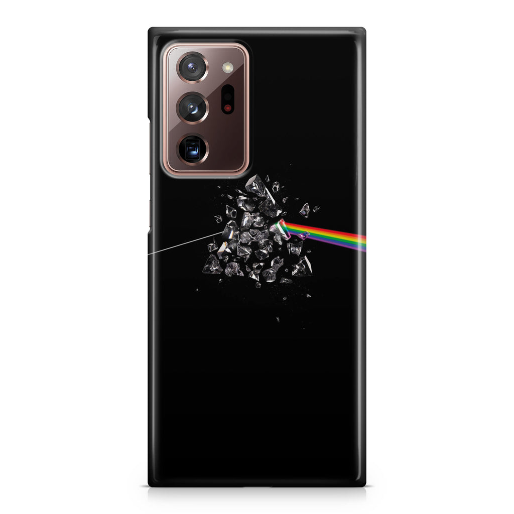 Glass Broken Light Refraction Galaxy Note 20 Ultra Case