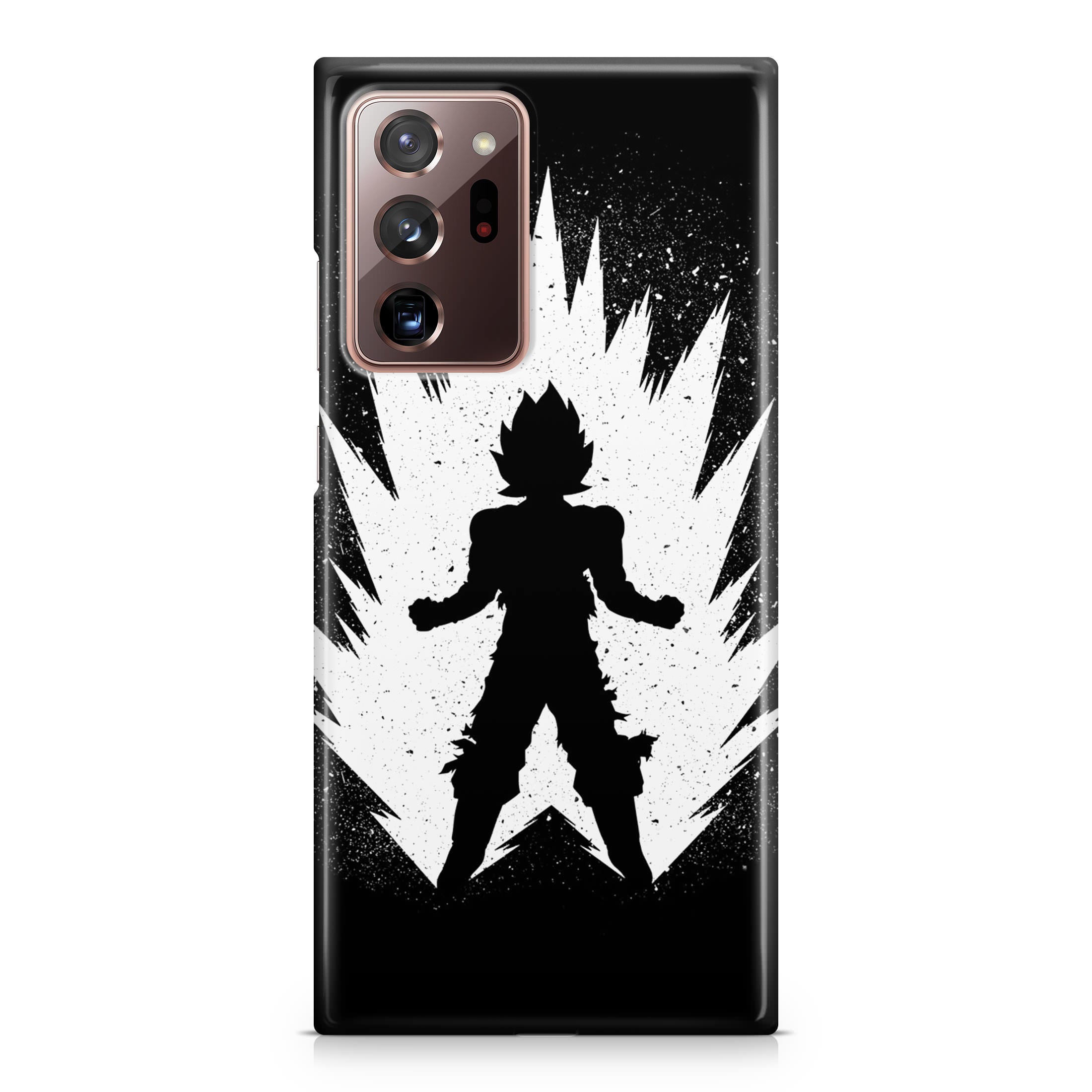 Goku Super Saiyan Black White Galaxy Note 20 Ultra Case