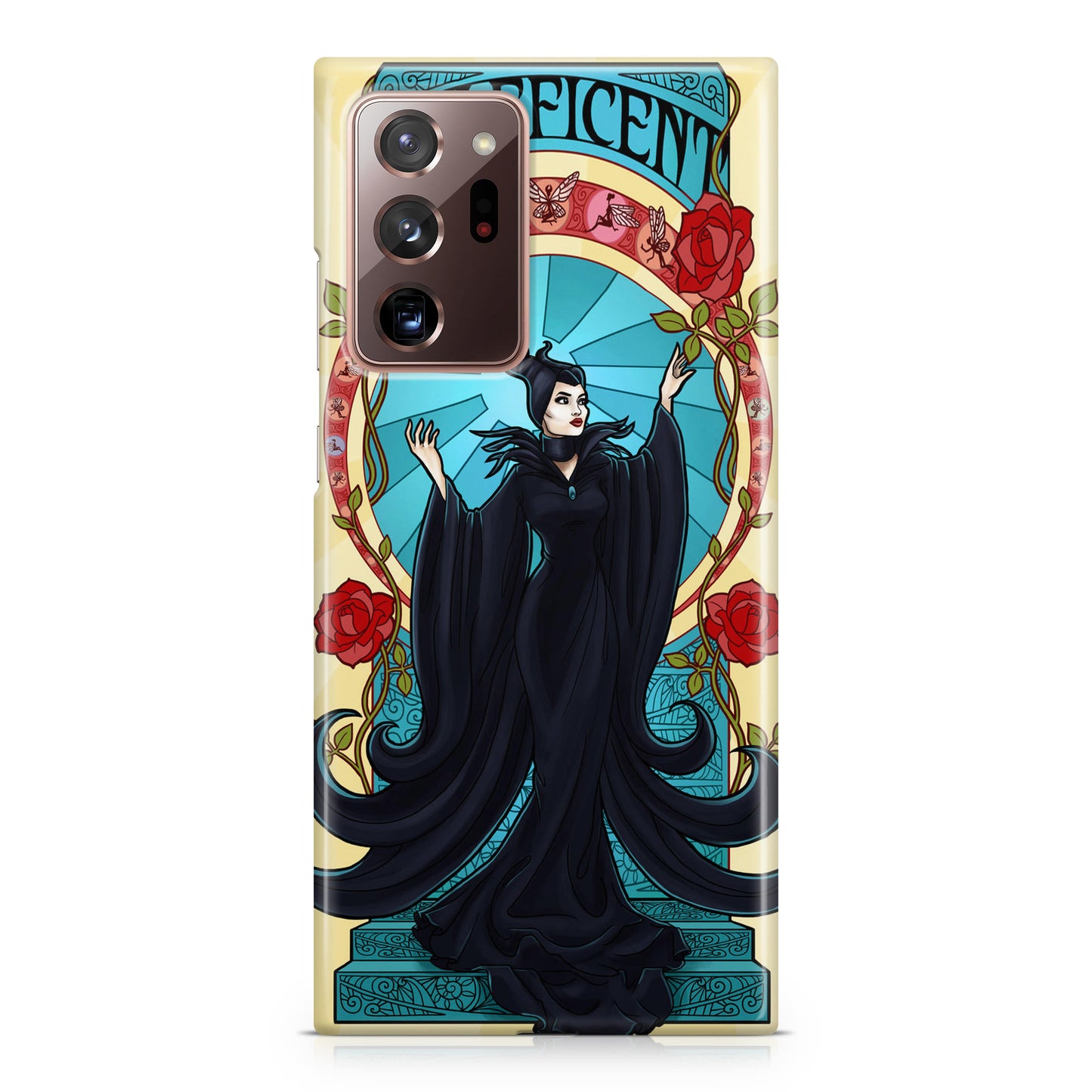 Maleficent With Flower Galaxy Note 20 Ultra Case