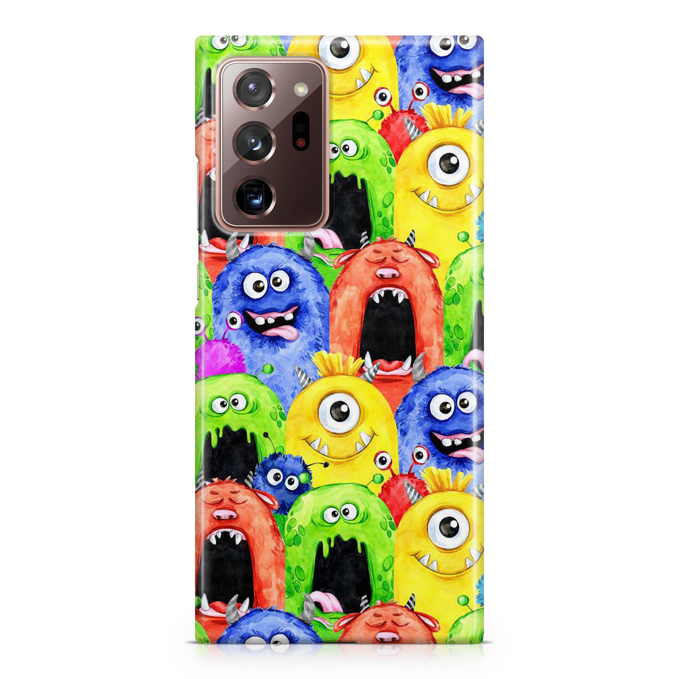 Monster Watercolor Art Galaxy Note 20 Ultra Case