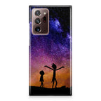Rick And Morty Space Nebula Galaxy Note 20 Ultra Case