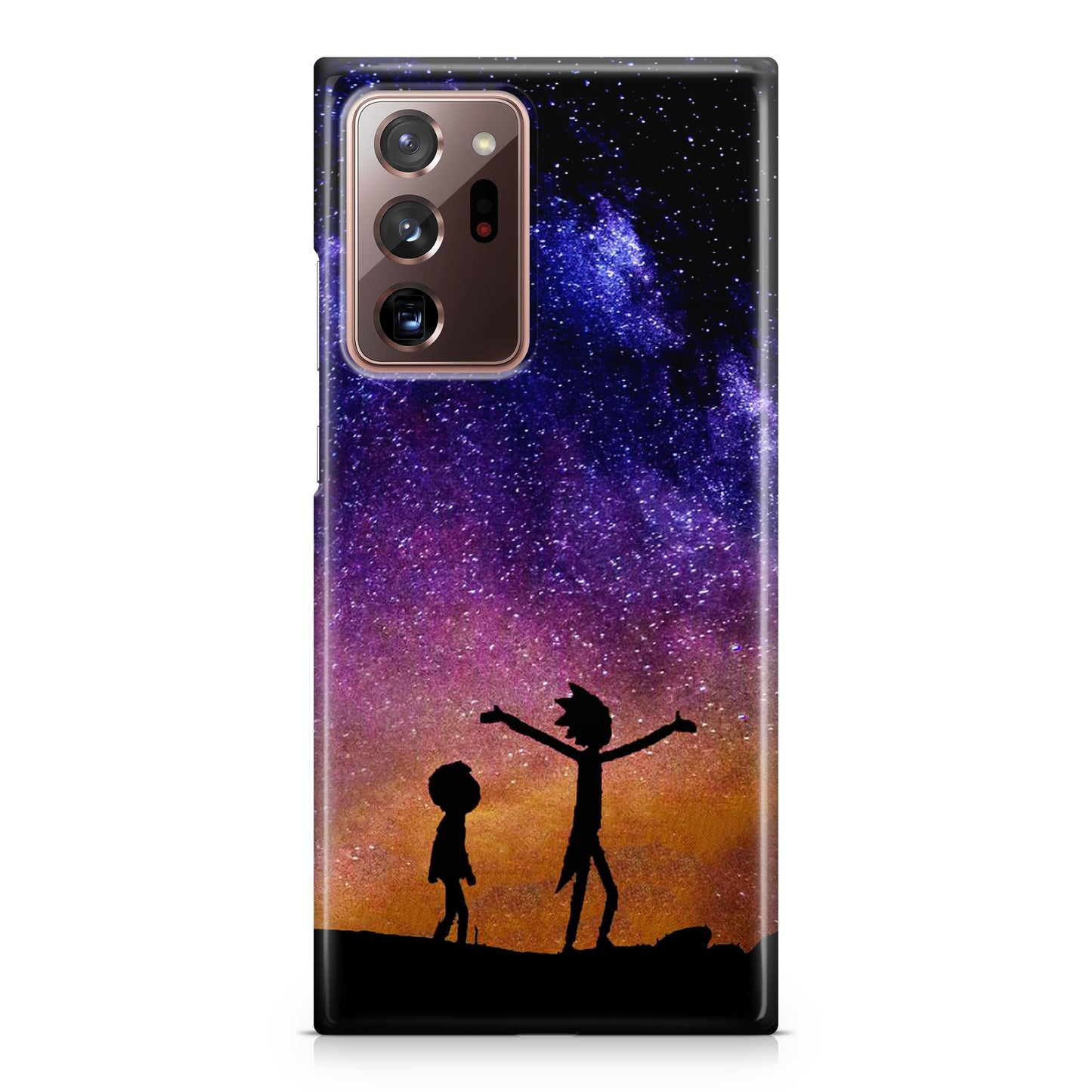 Rick And Morty Space Nebula Galaxy Note 20 Ultra Case