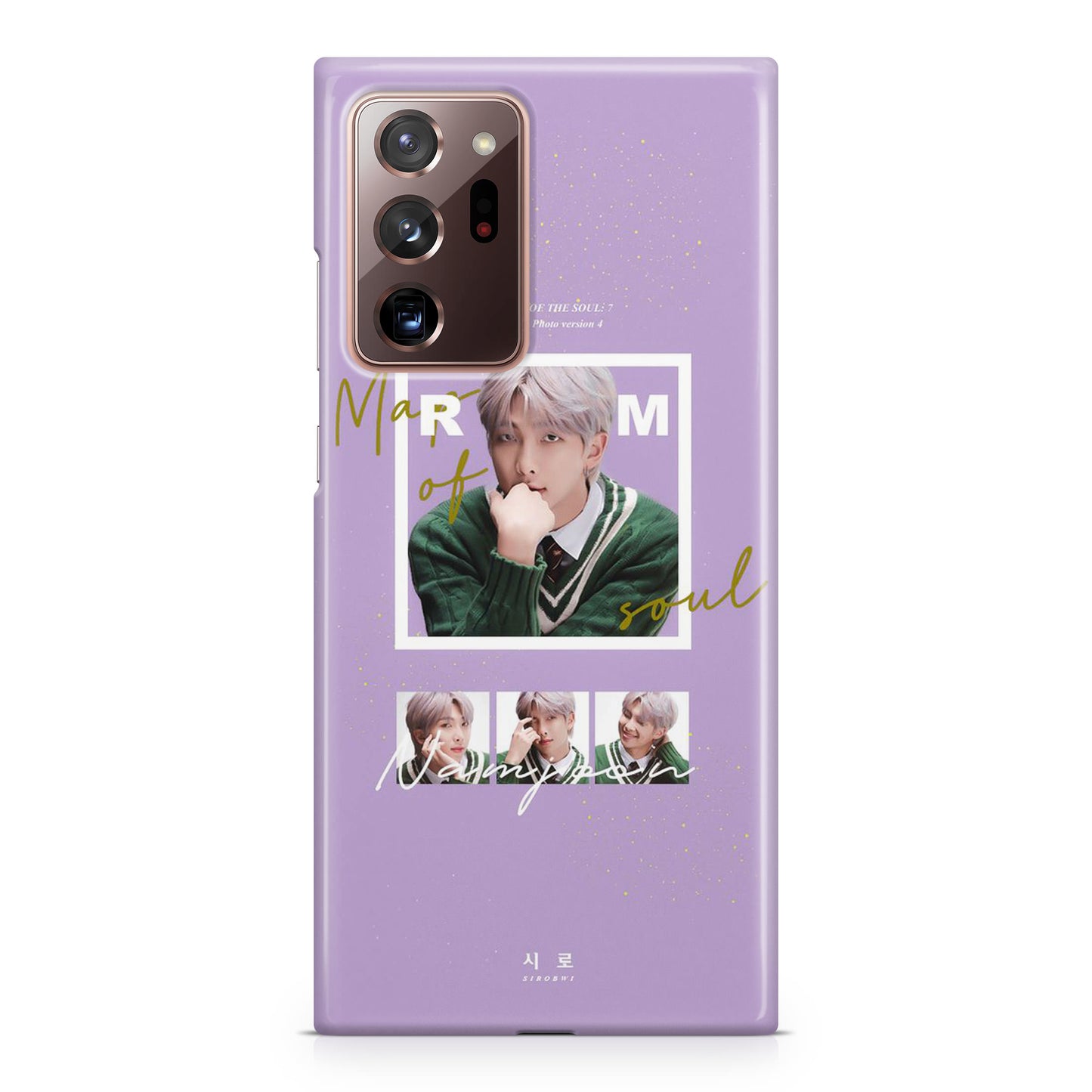 RM Namjoon Map Of The Soul BTS Galaxy Note 20 Ultra Case