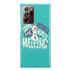 Olaf Frozen Is Melting Galaxy Note 20 Ultra Case