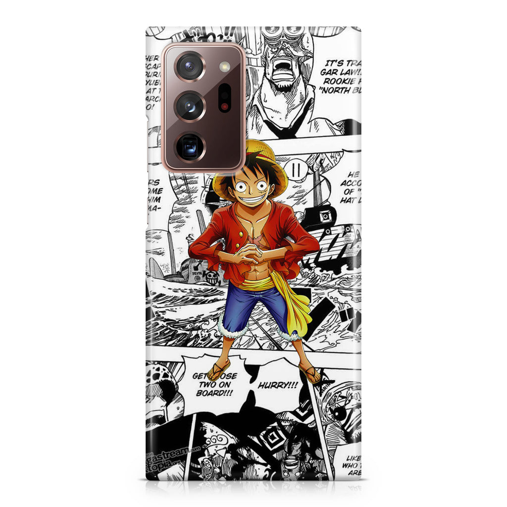 One Piece Luffy Comics Galaxy Note 20 Ultra Case