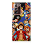 One Piece Luffy Crew Galaxy Note 20 Ultra Case