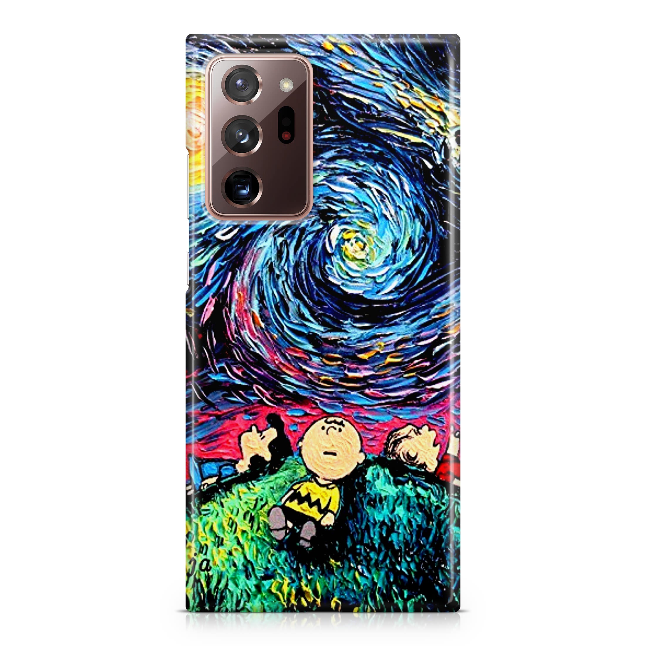 Peanuts At Starry Night Galaxy Note 20 Ultra Case