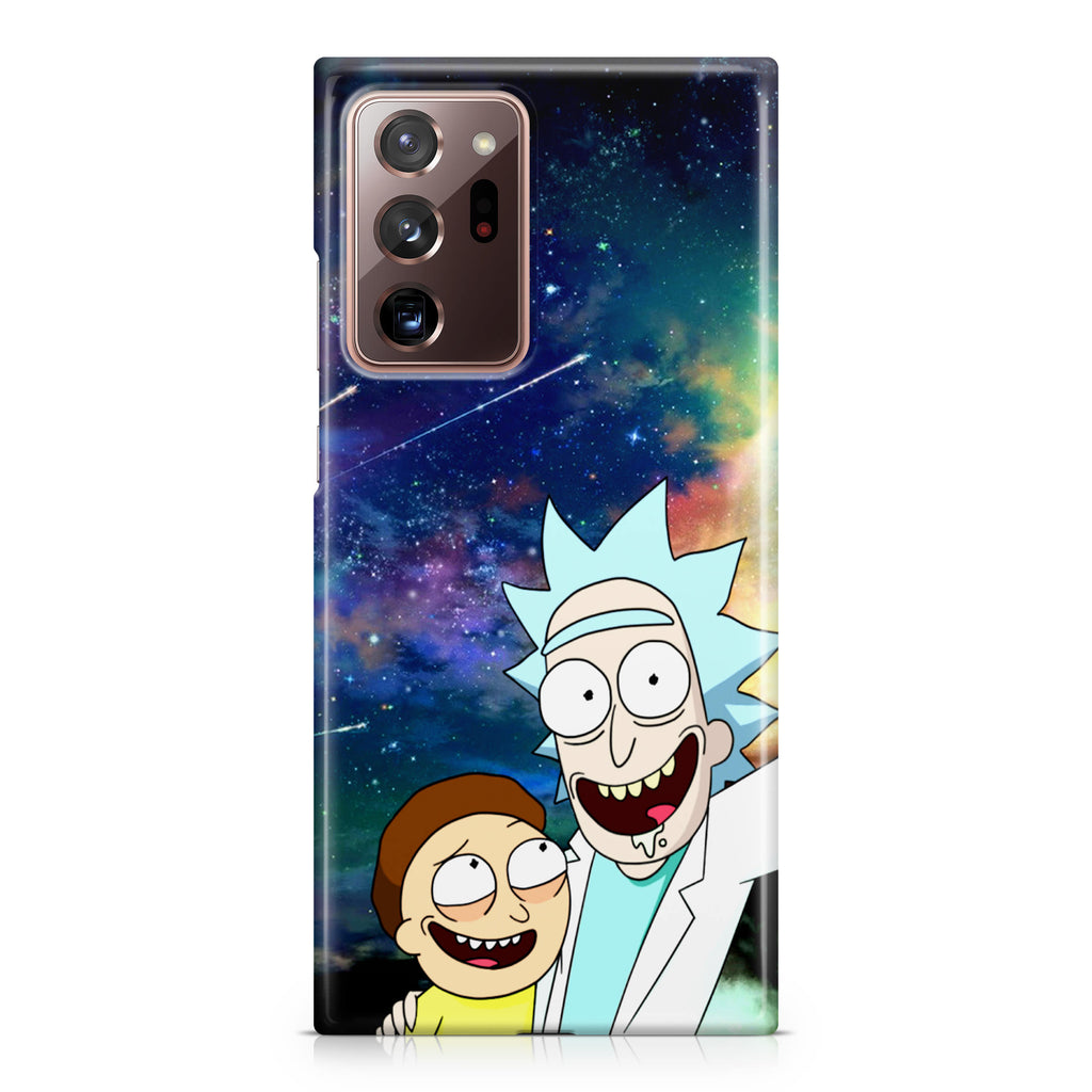 Rick And Morty In The Space Galaxy Note 20 Ultra Case