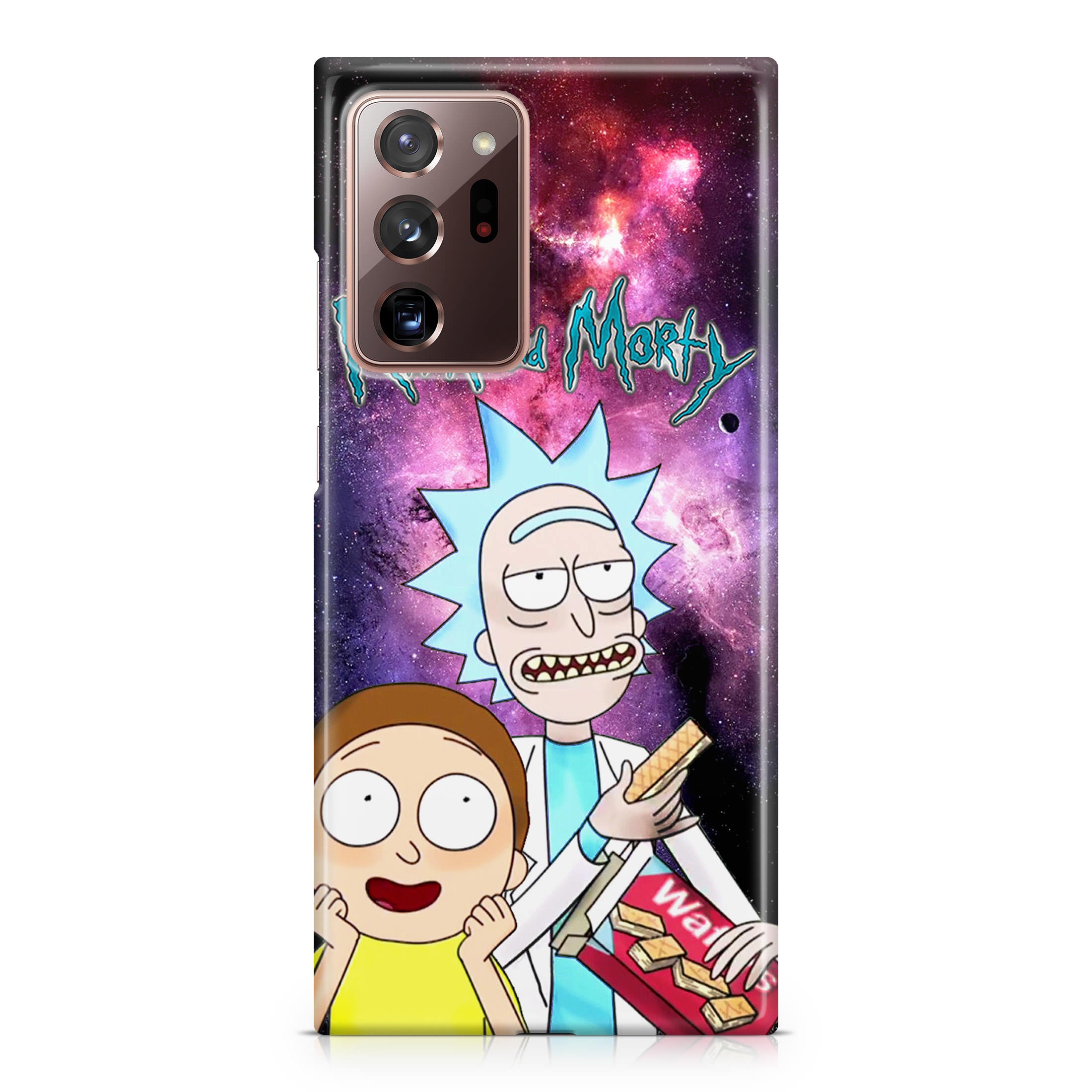 Rick And Morty Nebula Space Galaxy Note 20 Ultra Case