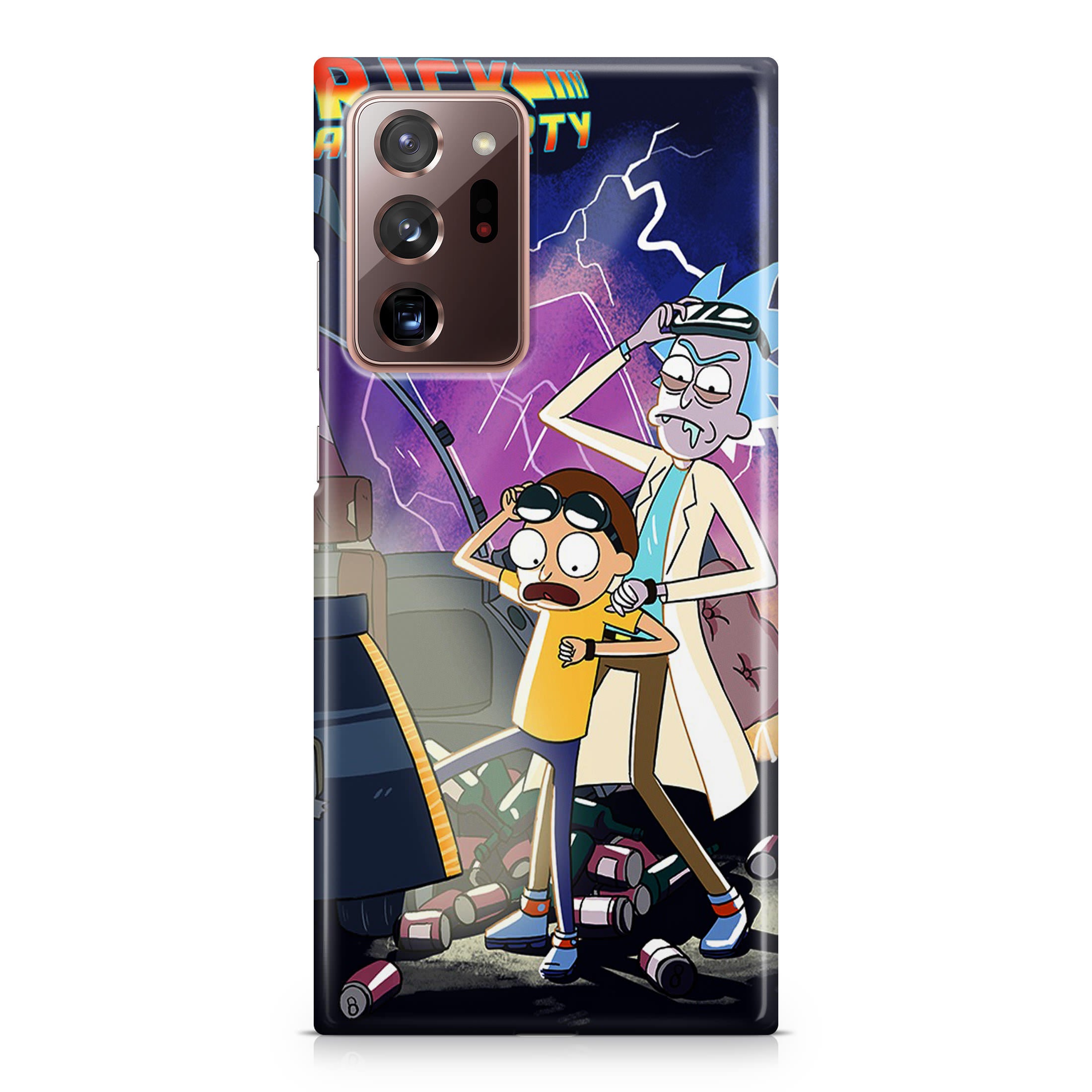 Rick And Morty Back To The Future Galaxy Note 20 Ultra Case