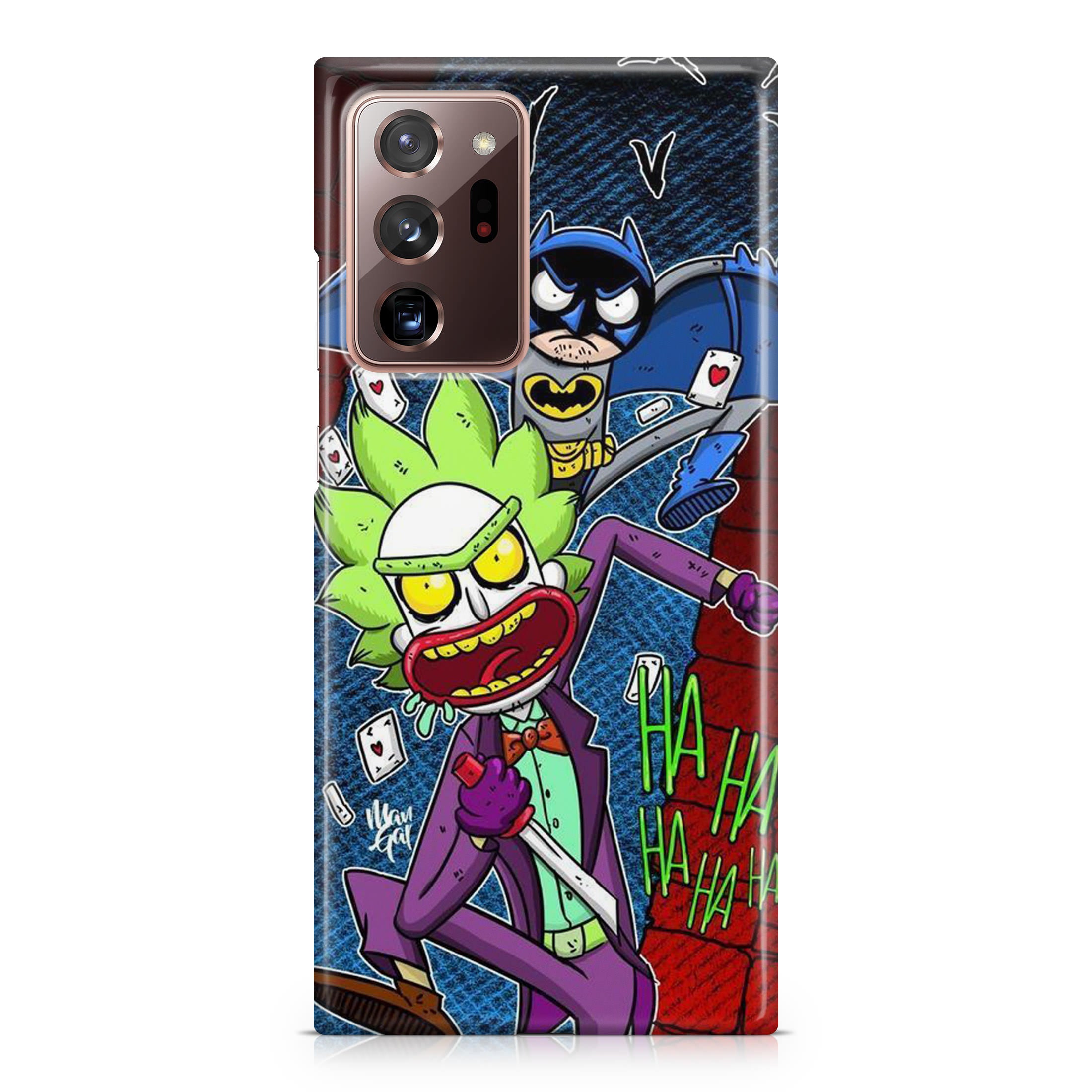 Rick And Morty Bat And Joker Clown Galaxy Note 20 Ultra Case