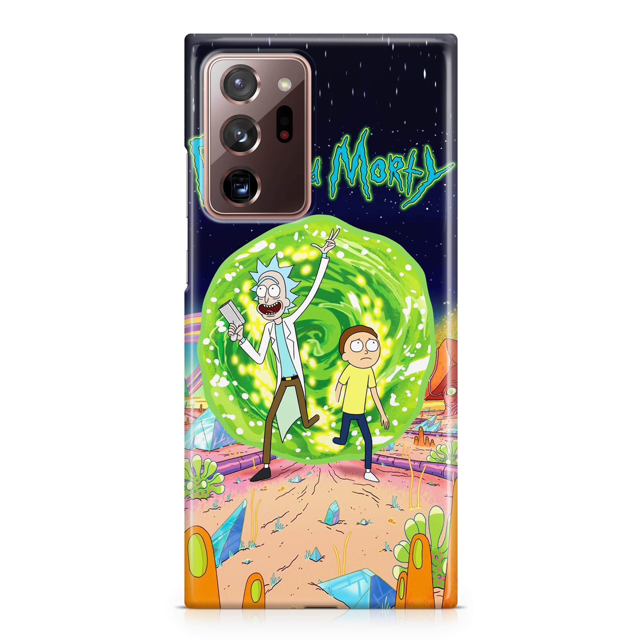 Rick And Morty Portal Gun Galaxy Note 20 Ultra Case