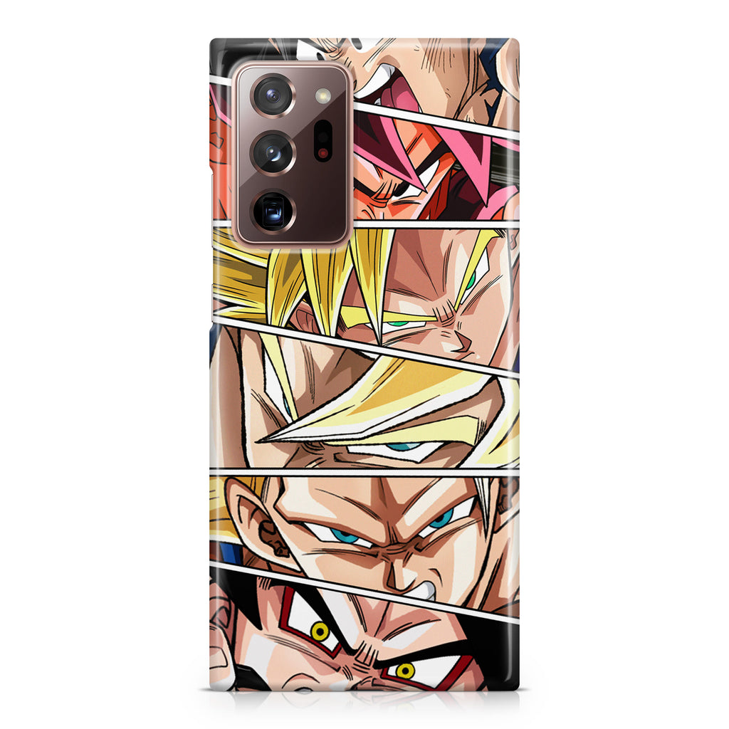 Son Goku Forms Galaxy Note 20 Ultra Case