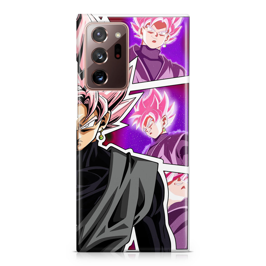 Super Goku Black Rose Collage Galaxy Note 20 Ultra Case