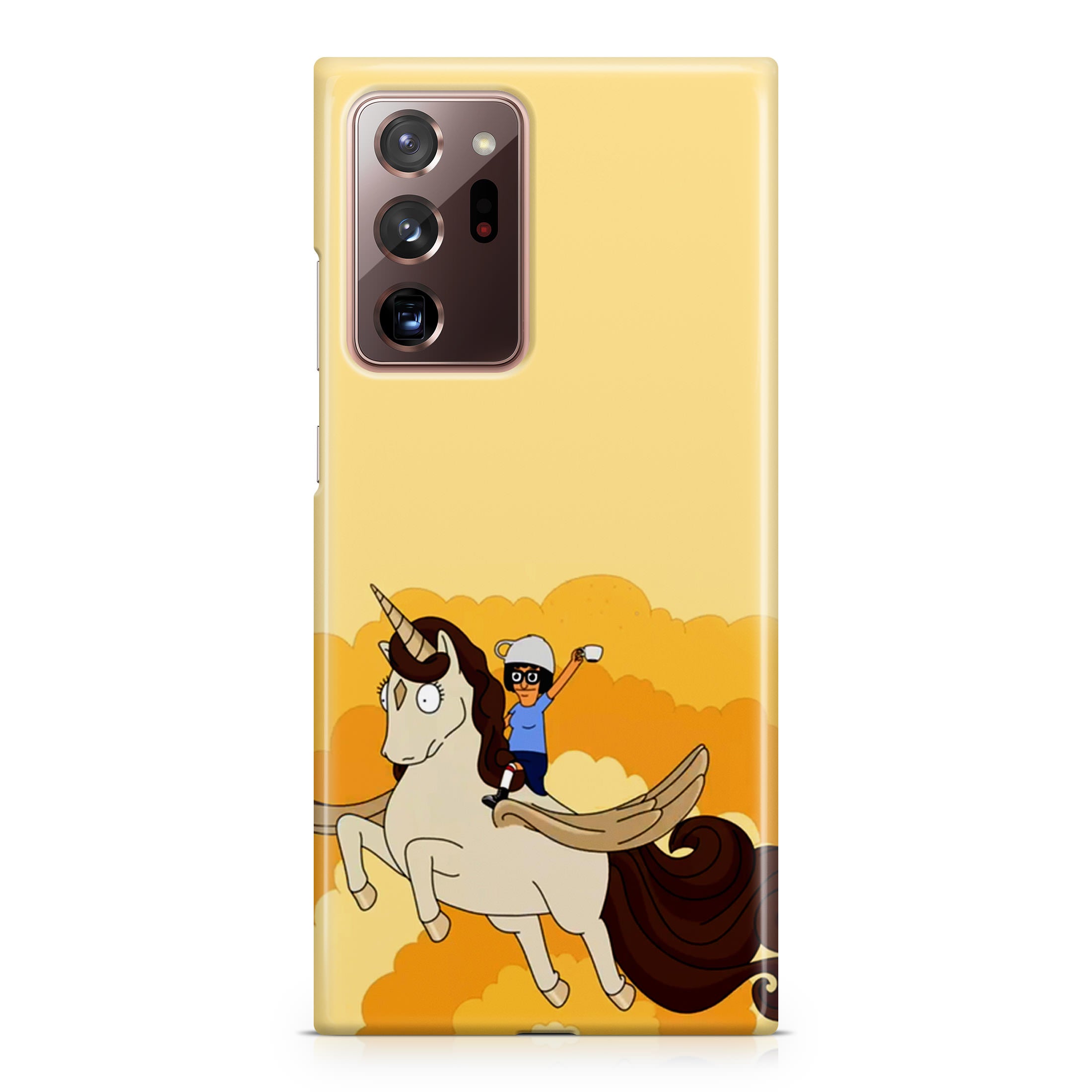 Tina Belcher And Unicorn Galaxy Note 20 Ultra Case