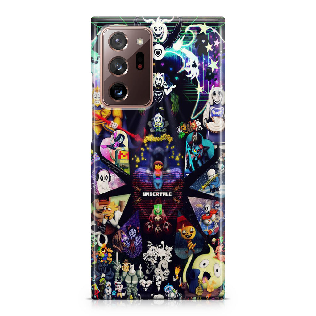 Undertale All Characters Galaxy Note 20 Ultra Case