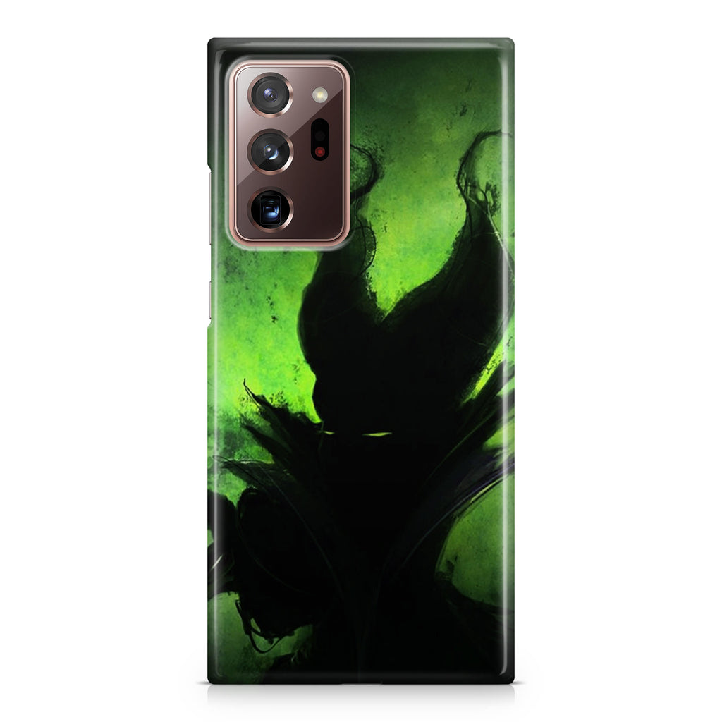 Villains Maleficent Silhouette Galaxy Note 20 Ultra Case