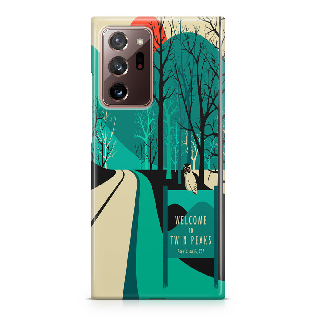 Welcome To Twin Peaks Galaxy Note 20 Ultra Case