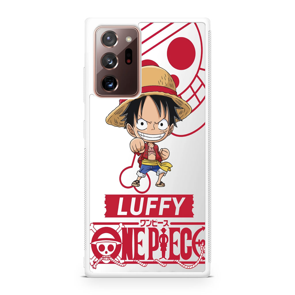 Chibi Luffy Galaxy Note 20 Ultra Case