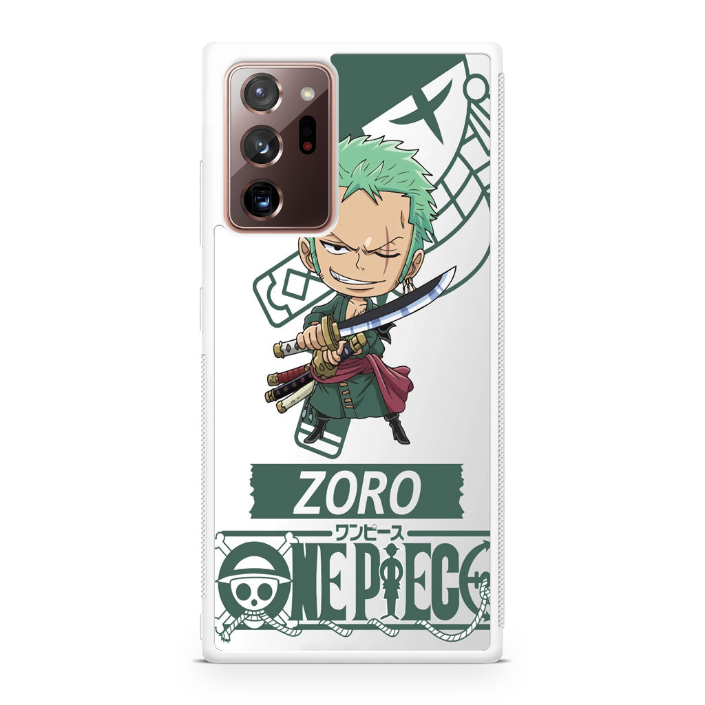 Chibi Zoro Galaxy Note 20 Ultra Case