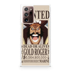Gold Roger Bounty Galaxy Note 20 Ultra Case