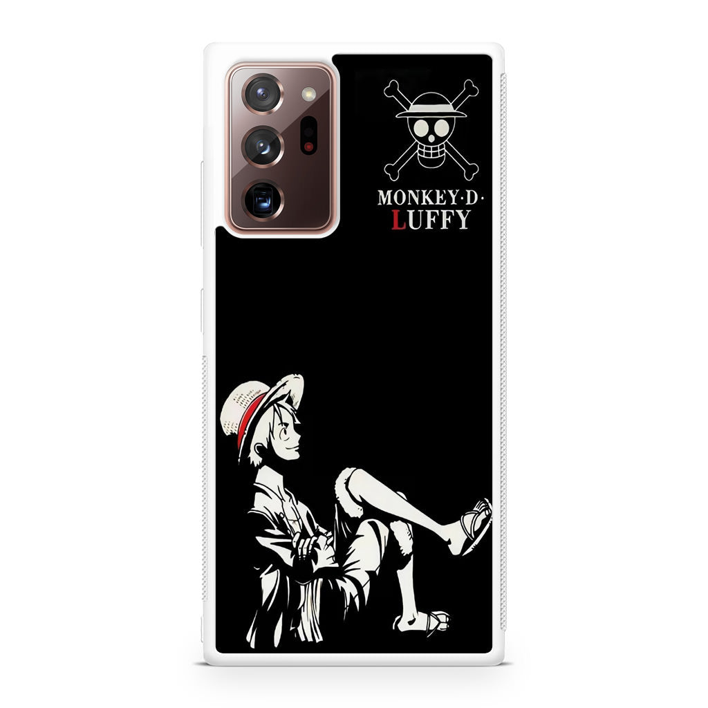 Monkey D Luffy Black And White Galaxy Note 20 Ultra Case