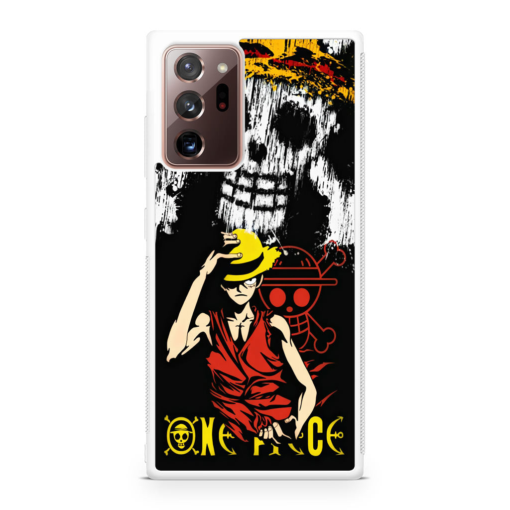 Monkey D Luffy Paint Art Galaxy Note 20 Ultra Case