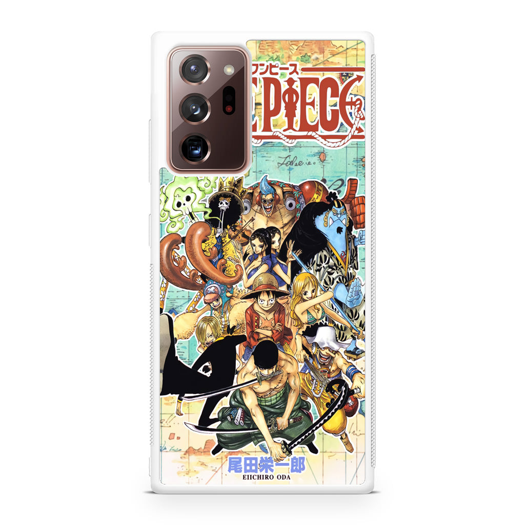 One Piece Comic Straw Hat Pirate Galaxy Note 20 Ultra Case