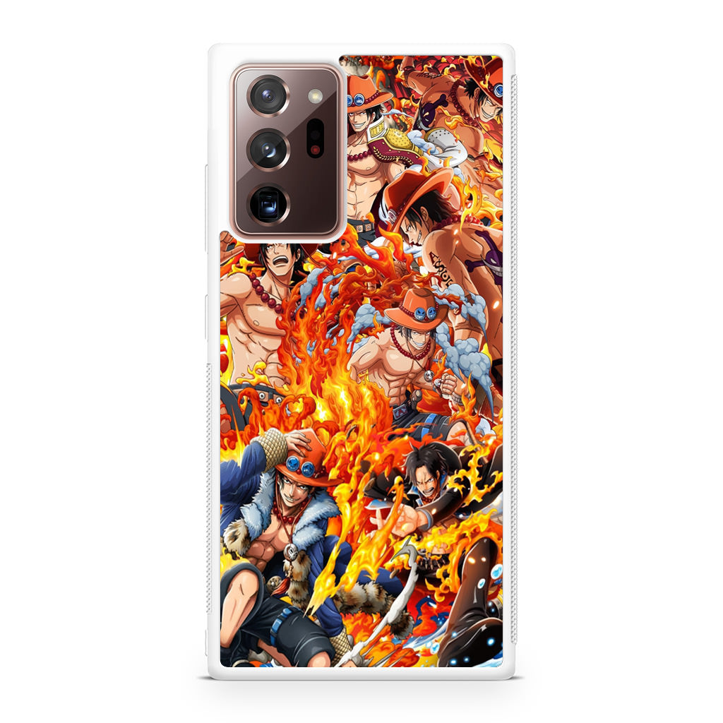 Portgas D Ace Collections Galaxy Note 20 Ultra Case