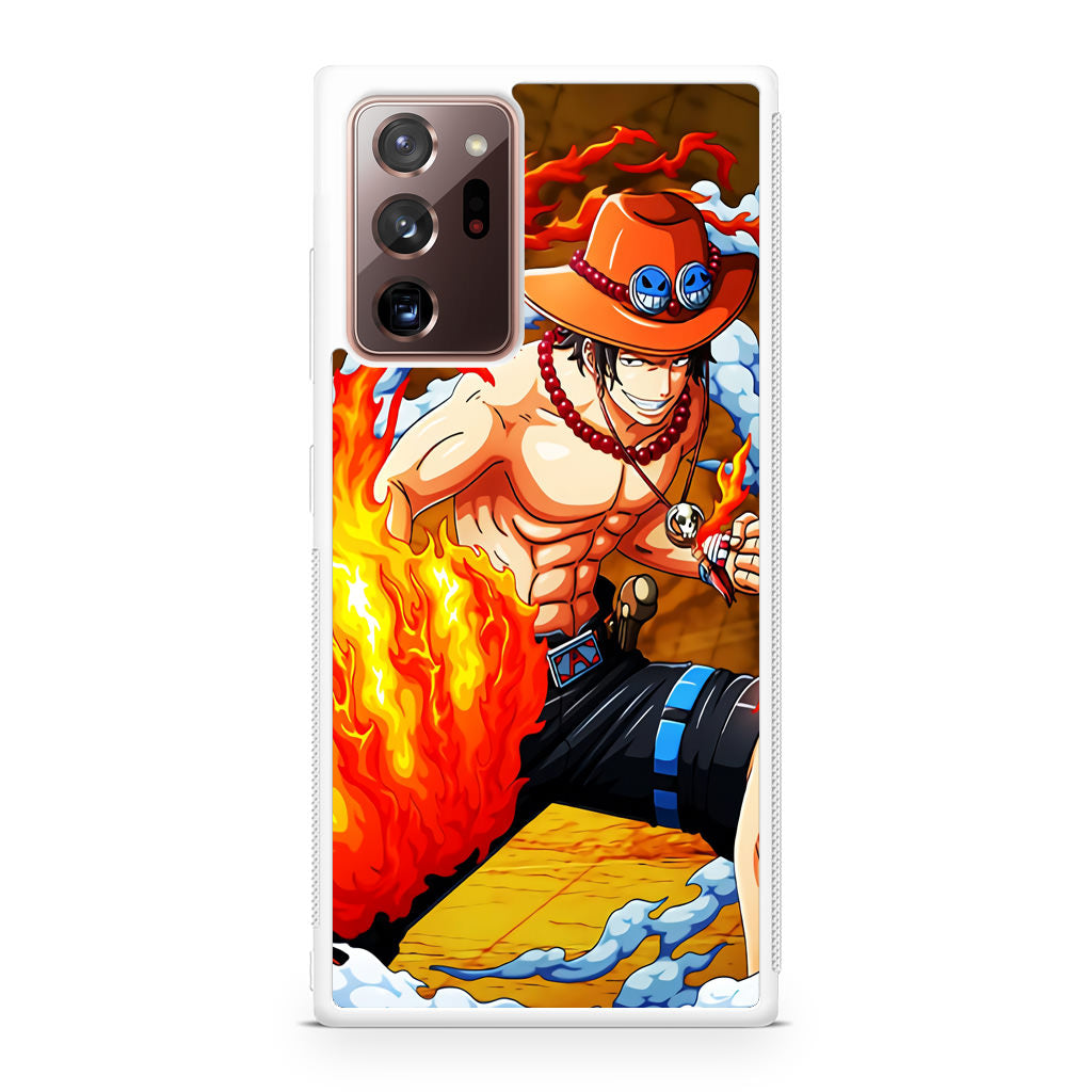 Portgas D Ace Hiken Galaxy Note 20 Ultra Case