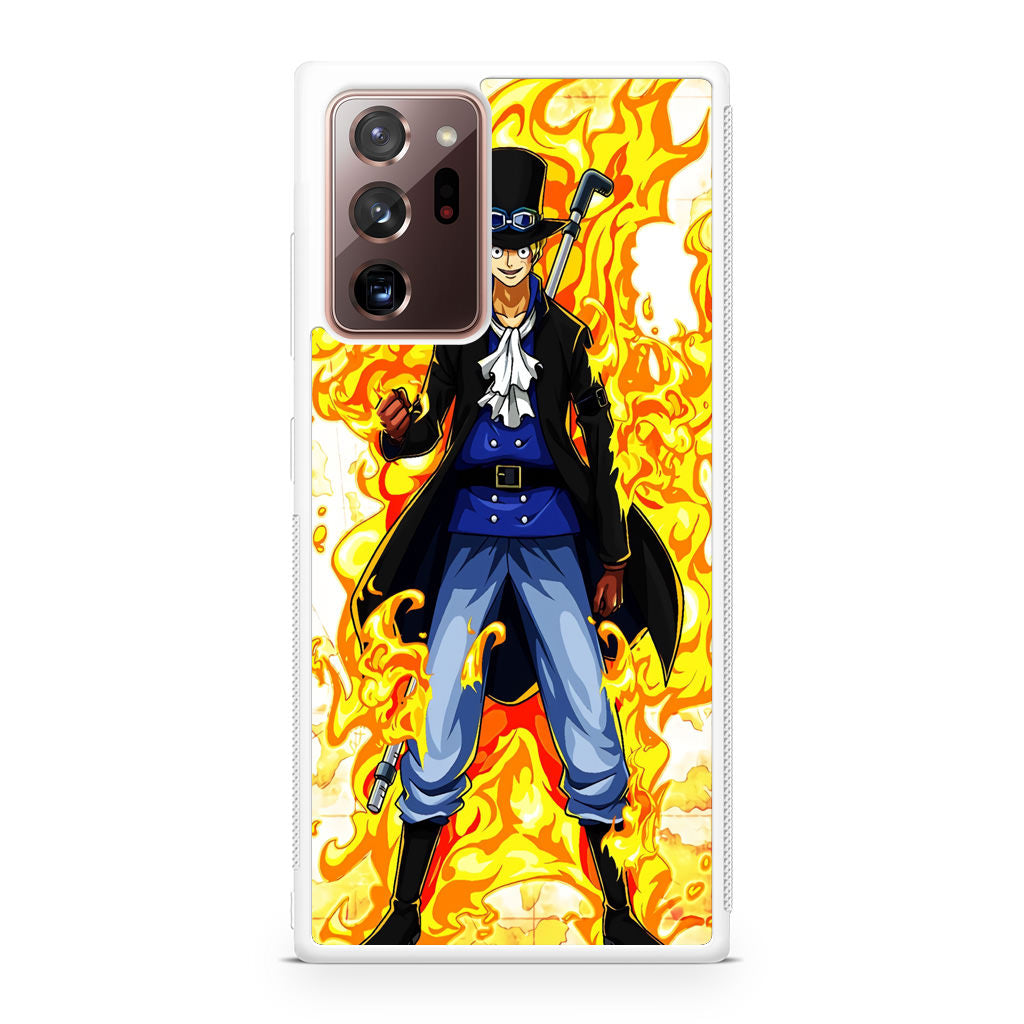 Sabo Mera Mera No Mi Galaxy Note 20 Ultra Case