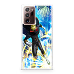 Sanji In Stealth Black Suit Galaxy Note 20 Ultra Case