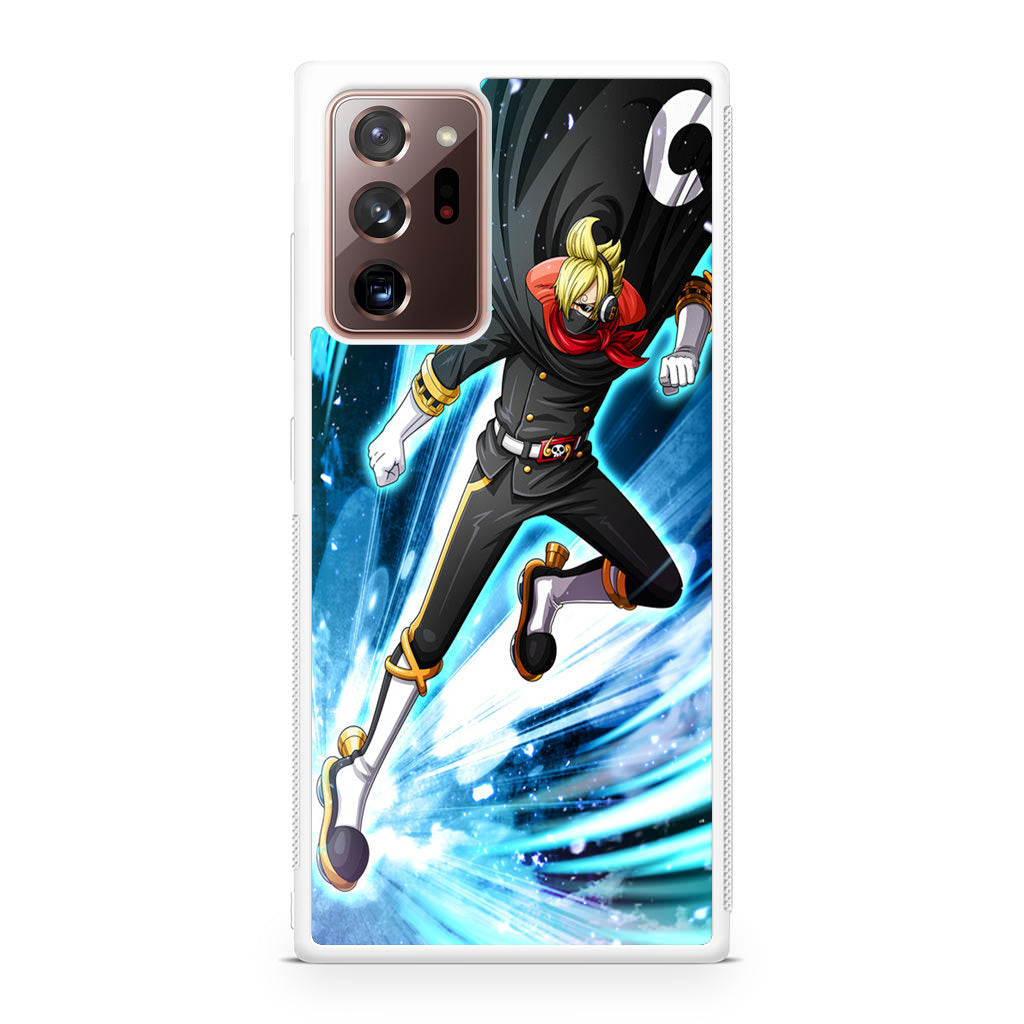 Stealth Black Vinsmoke Sanji Galaxy Note 20 Ultra Case
