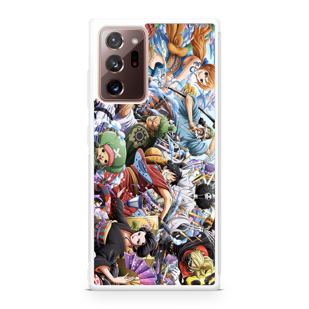 Straw Hat Pirates Arc Wano Galaxy Note 20 Ultra Case